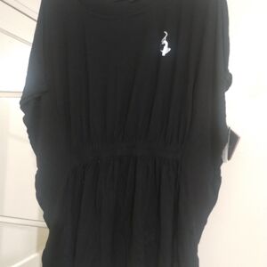 Baby Phat Black Top with White Logo